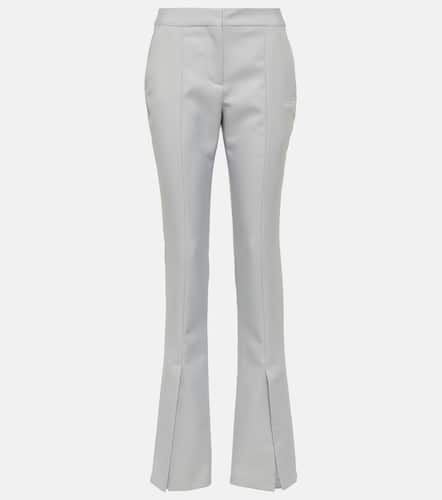 Off- Mid-rise technical flared pants - Off-White - Modalova