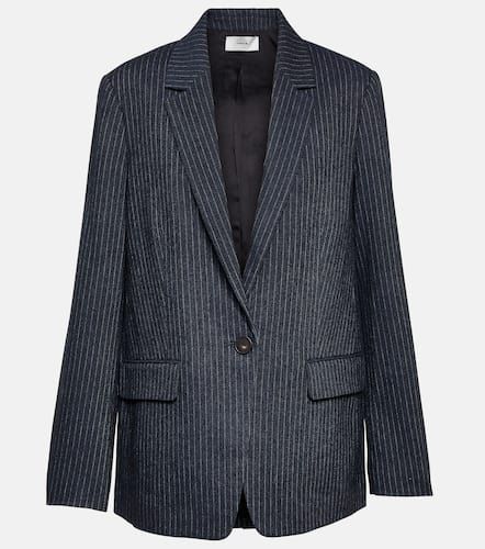 Vince Pinstripe flannel blazer - Vince - Modalova