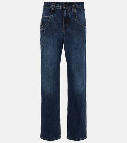 Mid-rise wide-leg jeans - Brunello Cucinelli - Modalova