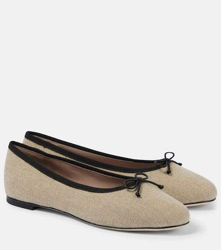 X Tabitha Simmons Misty canvas ballet flats - Malone Souliers - Modalova