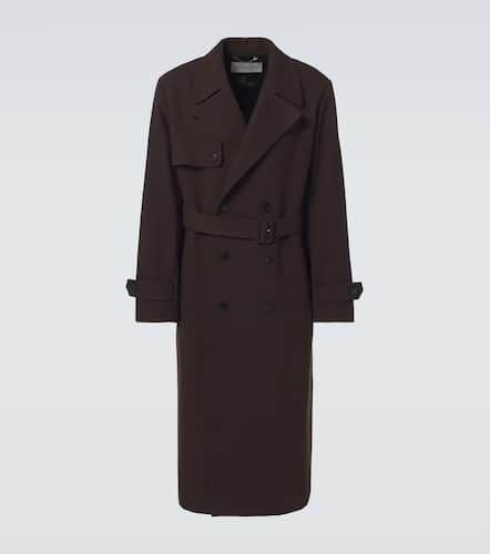 Double-breasted wool-blend coat - Dries Van Noten - Modalova