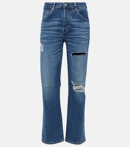 American mid-rise straight jeans - AG Jeans - Modalova