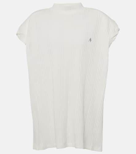 Laurie ribbed-knit cotton jersey top - The Attico - Modalova