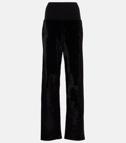 Alaïa Pantaloni regular in velluto - Alaia - Modalova