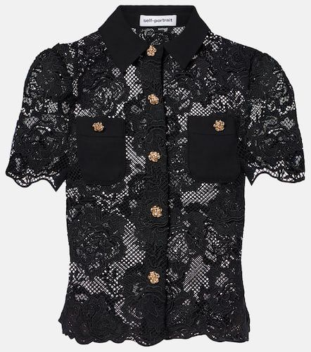 Self-Portrait Lace shirt - Self-Portrait - Modalova