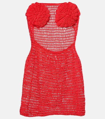 Abito bustier Camellia in cotone crochet - Anna Kosturova - Modalova