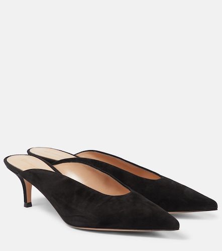 Gianvito Rossi Mules in suede - Gianvito Rossi - Modalova