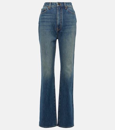 Danielle high-rise straight jeans - Khaite - Modalova