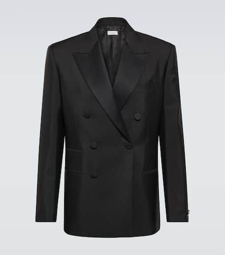 Double-breasted wool and silk blazer - Burberry - Modalova