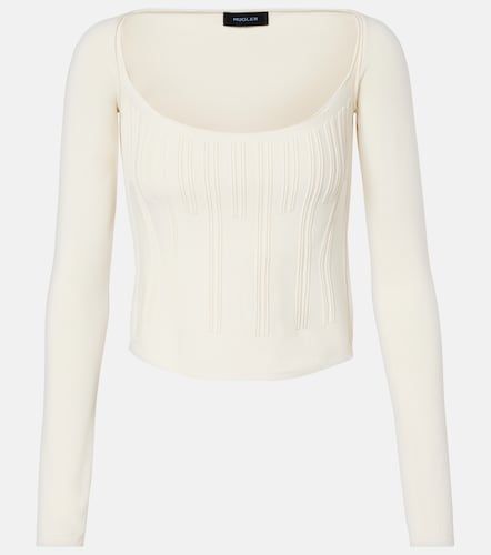 Mugler Knitted top - Mugler - Modalova