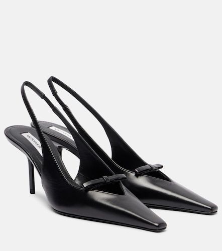 Leather slingback pumps - Victoria Beckham - Modalova