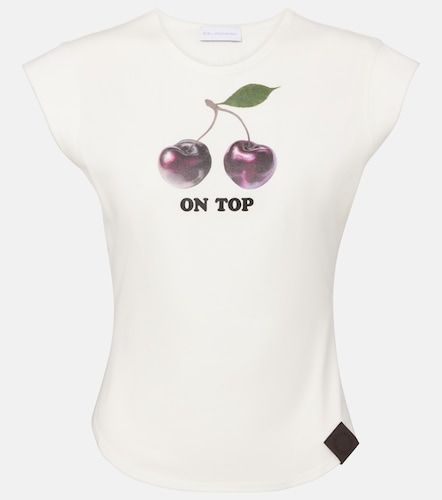 Camiseta de jersey de algodón estampada - Stella McCartney - Modalova