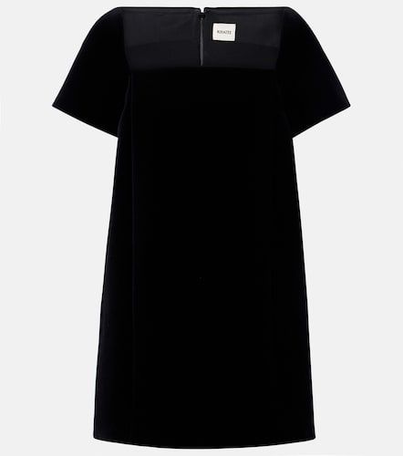 Vestido corto Benji de terciopelo - Khaite - Modalova