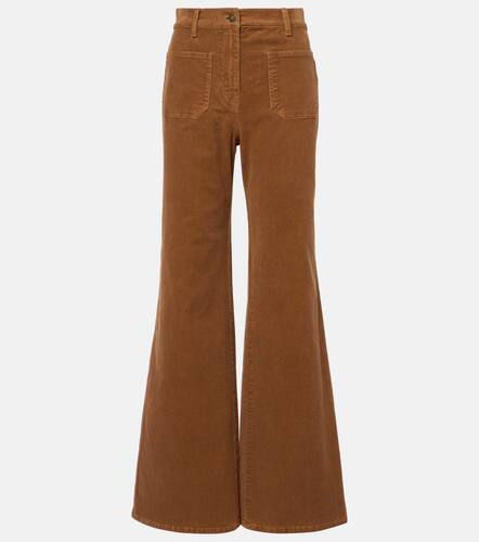 Florence high-rise corduroy flared pants - Nili Lotan - Modalova