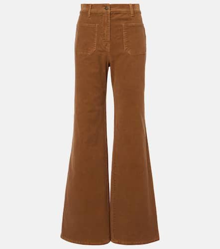 Florence high-rise corduroy flared pants - Nili Lotan - Modalova