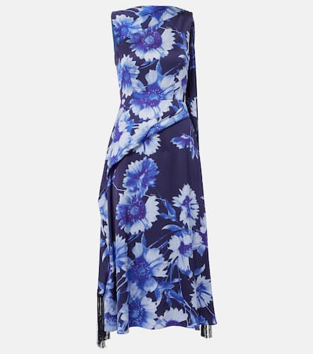 Erdem Draped floral cocktail dress - Erdem - Modalova