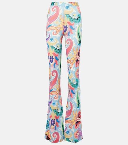 Etro Paisley high-rise flared pants - Etro - Modalova