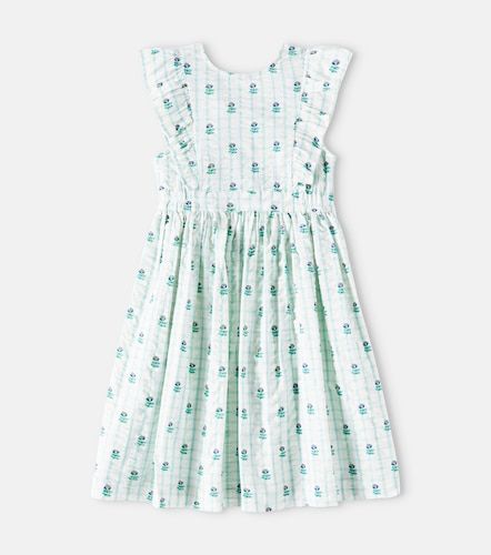 Vestido Nina de algodón floral - C'era Una Volta - Modalova