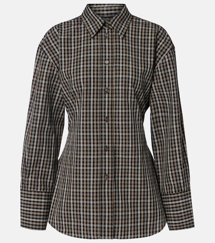 Róhe Camisa de algodón a cuadros - Rohe - Modalova