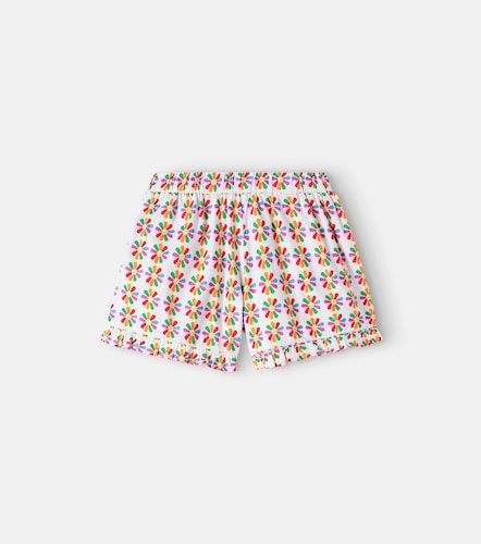 Fábula Shorts Catavento de algodón estampados - Fabula - Modalova