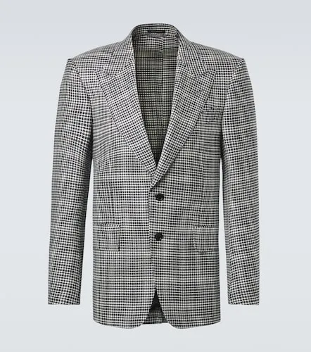 Checked wool-blend suit jacket - Tom Ford - Modalova