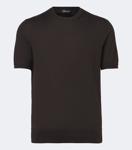 Camiseta de cachemir y seda - Tom Ford - Modalova