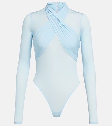 Body drapeado transparente - Wardrobe.NYC - Modalova