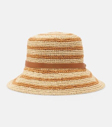 VLogo raffia bucket hat - Valentino Garavani - Modalova