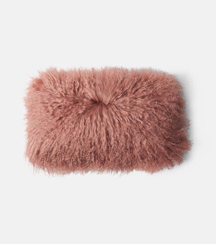 Kissen aus Leinen und Shearling - Maison de Vacances - Modalova