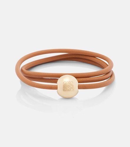 Loewe Pebble leather bracelet - Loewe - Modalova