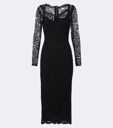 Dolce&Gabbana Lace midi dress - Dolce&Gabbana - Modalova