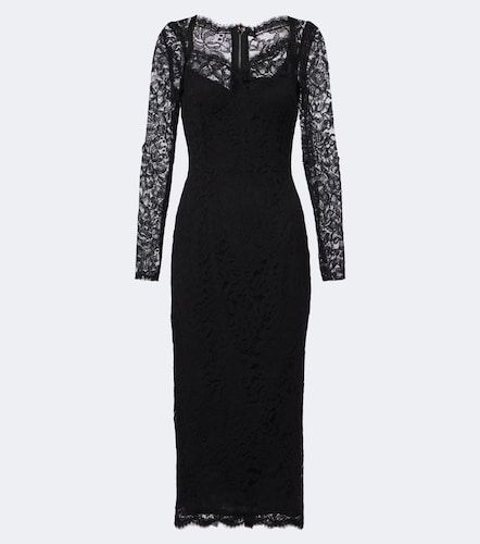 Dolce&Gabbana Midikleid aus Spitze - Dolce&Gabbana - Modalova