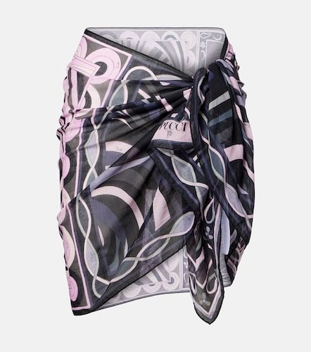 Copricostume Iride in cotone semitrasparente - Pucci - Modalova