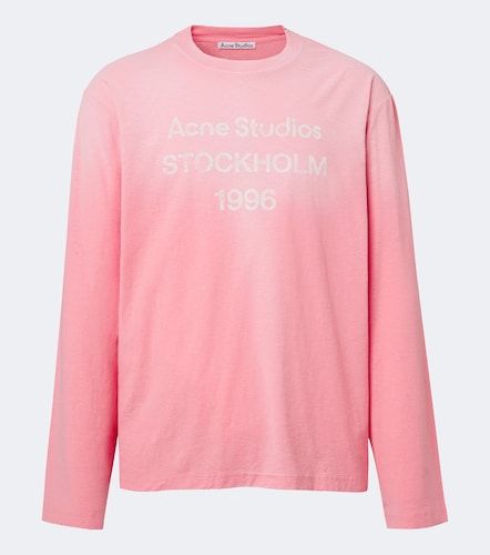 Camiseta 1996 de jersey en mezcla de algodón - Acne Studios - Modalova