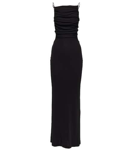 Cutout ruched jersey maxi dress - Christopher Esber - Modalova