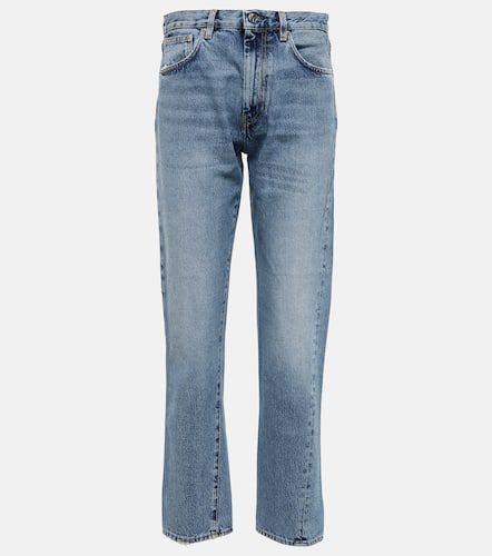 Jeans regular cropped a vita media - Toteme - Modalova