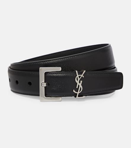 Cassandre 30 leather belt - Saint Laurent - Modalova
