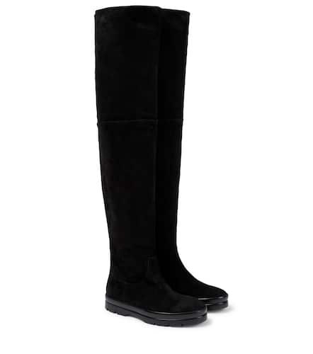 Botas mosqueteras Billie de ante - The Row - Modalova