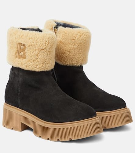 Ankle Boots Turin 2B aus Veloursleder mit Shearling - Bogner - Modalova