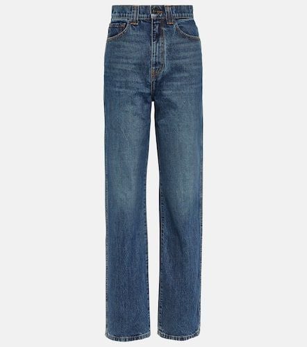 Albi high-rise straight jeans - Khaite - Modalova