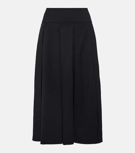 High-rise wool-blend pleated skirt - Patou - Modalova
