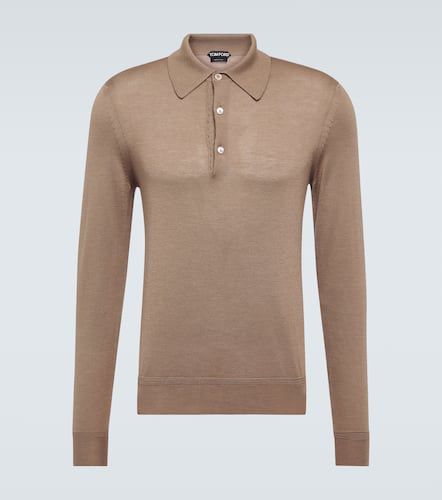 Cashmere and silk polo shirt - Tom Ford - Modalova