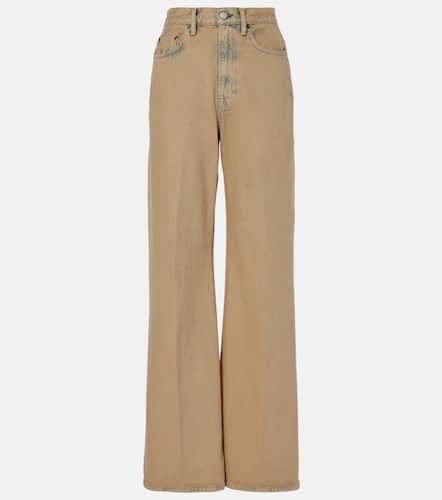 F high-rise wide-leg jeans - Acne Studios - Modalova