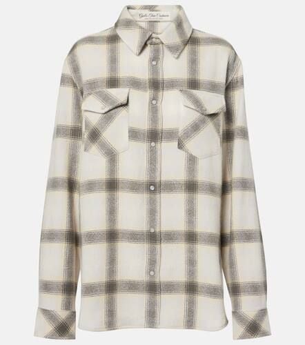 Moon plaid cashmere shirt - God's True Cashmere - Modalova