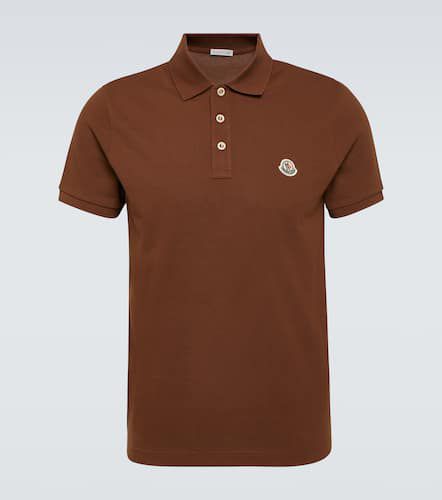 Moncler Cotton polo shirt - Moncler - Modalova