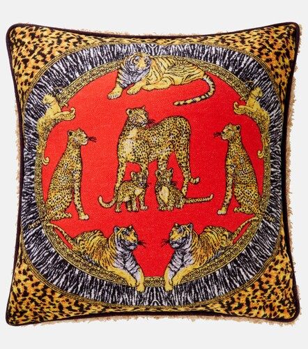 Cojín Wild Cats de lana - Versace Home - Modalova