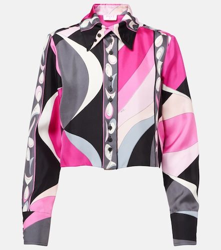Pucci Camisa Pesci en sarga de seda - Pucci - Modalova