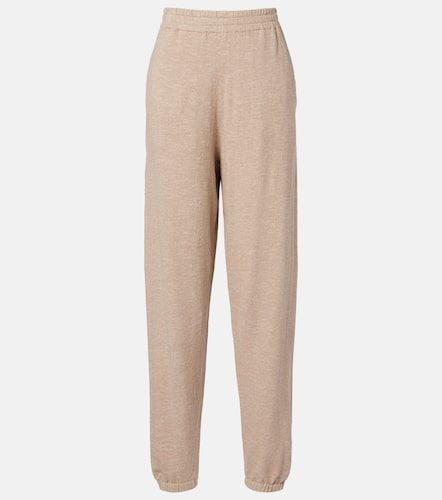Nadir cotton and linen sweatpants - The Row - Modalova