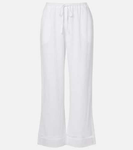 Pantalones Calia de muselina de algodón - Velvet - Modalova