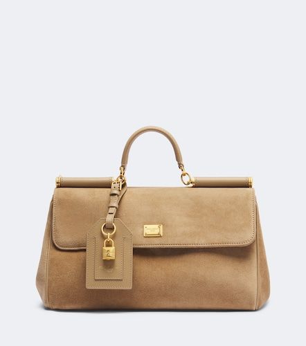 Bolso My Sicily Medium de ante - Dolce&Gabbana - Modalova
